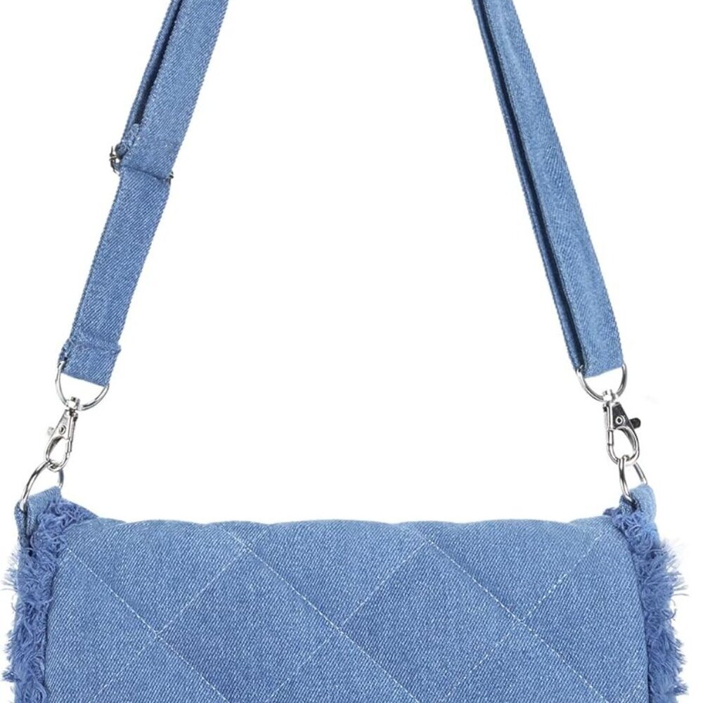 Denim Purse Crossbody Bag for Women Jean Canvas Shoulder Bag Purse Handbag Retro